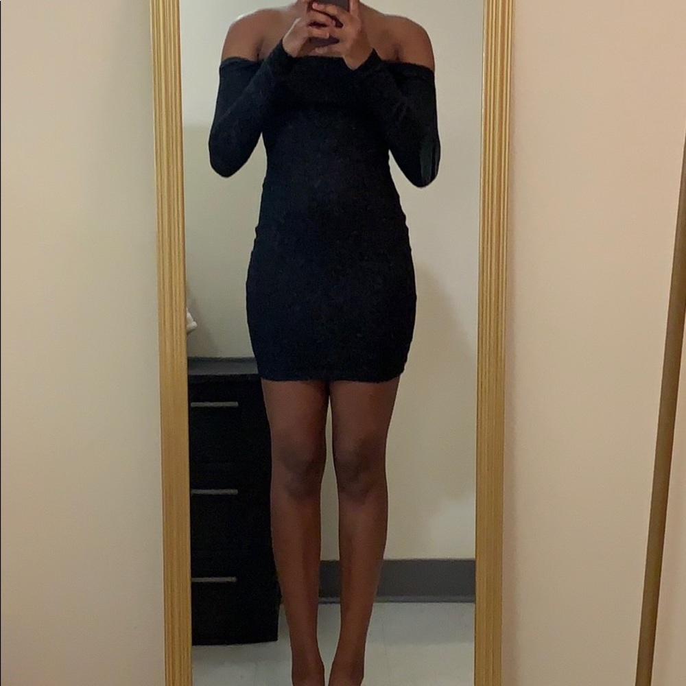 DARK GREY BODYCON DRESS🖤🖤